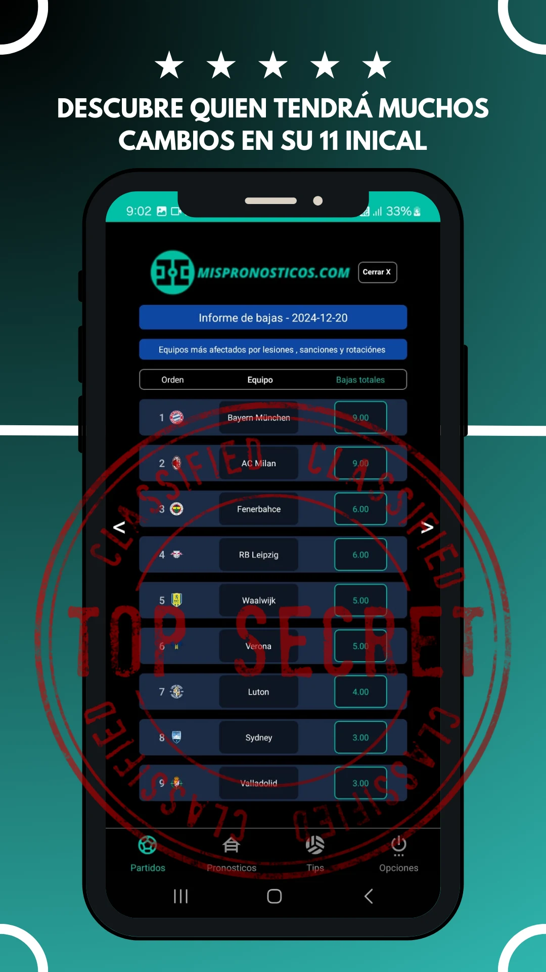Mis Pronósticos AI screenshot