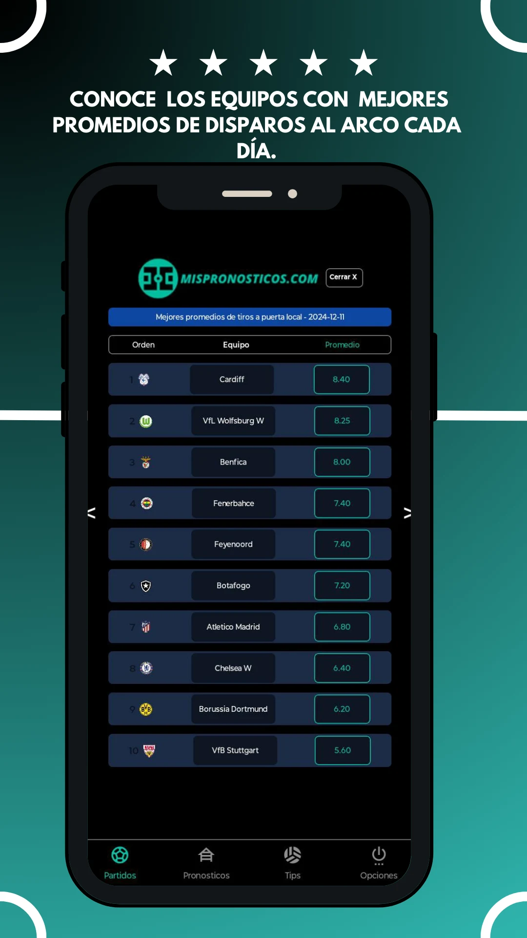 Mis Pronósticos AI screenshot