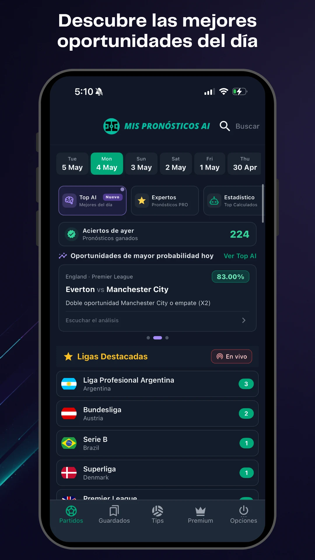 Mis Pronósticos AI screenshot