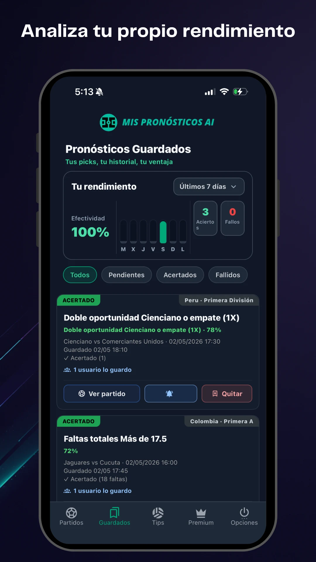 Mis Pronósticos AI screenshot