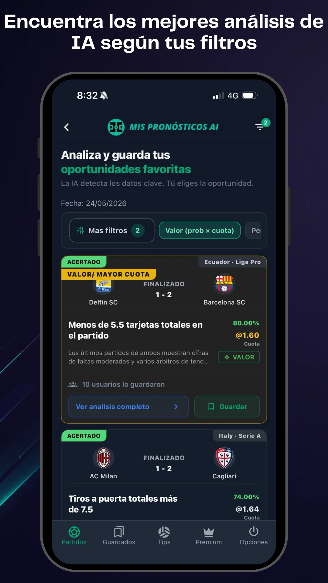 Mis Pronósticos AI screenshot
