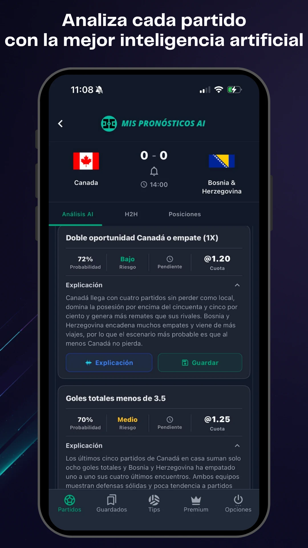 Mis Pronósticos AI screenshot